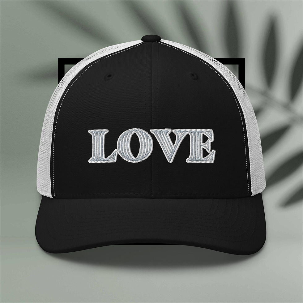 Thumbnail: DOPE VIBEZ UNLIMITED - LOVE Trucker Cap