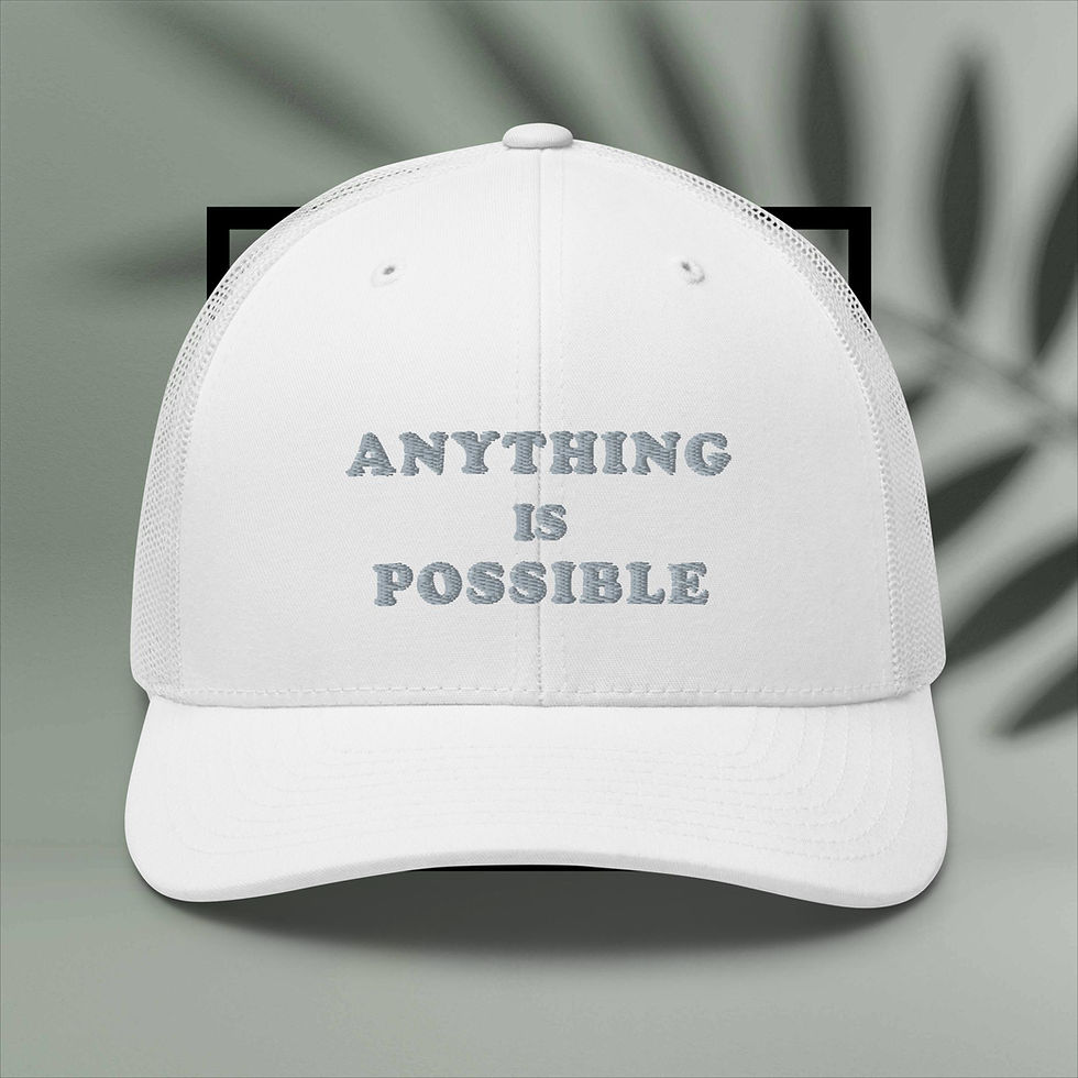 Thumbnail: DOPE VIBEZ UNLIMITED - ANYTHING IS POSSIBLE Trucker Cap