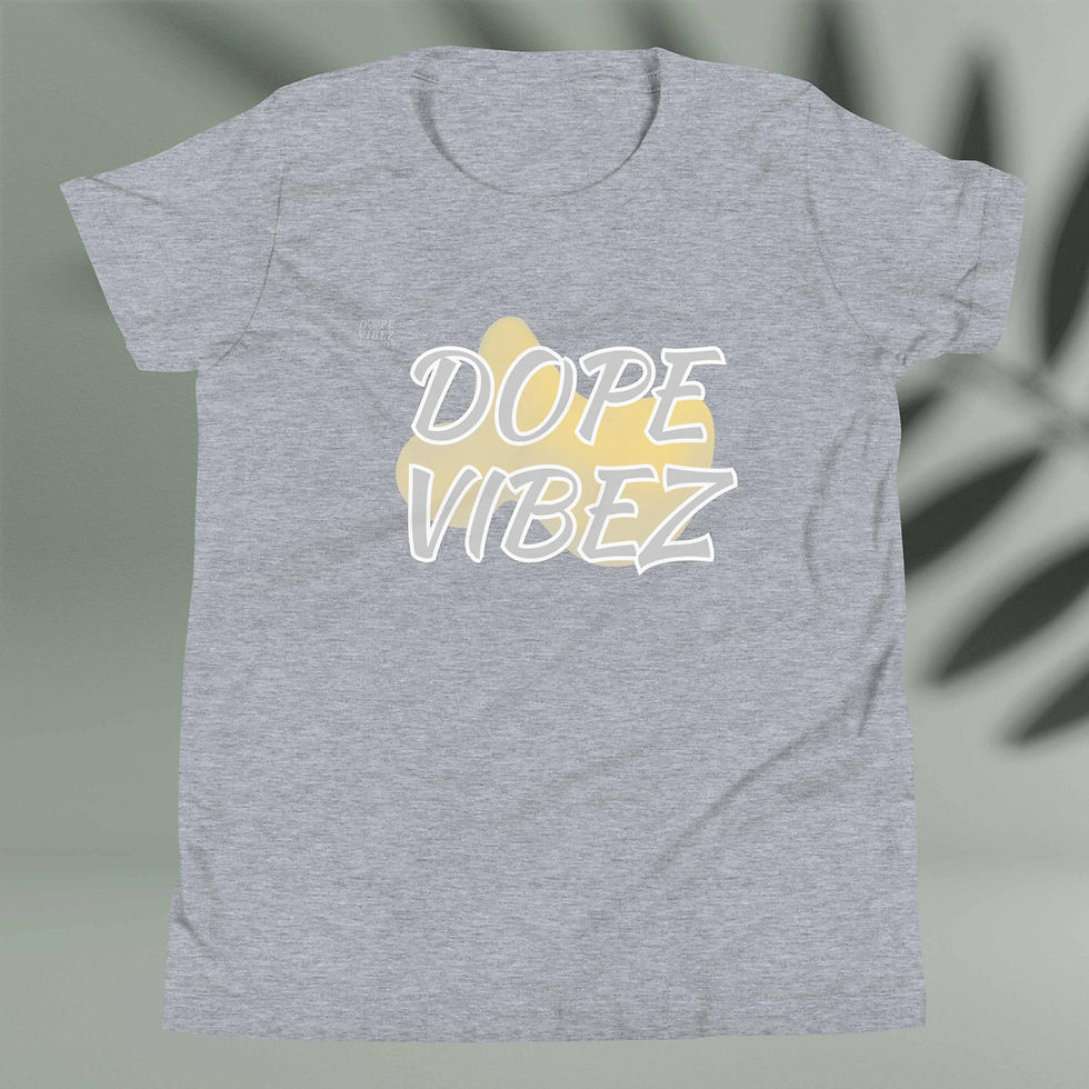 Thumbnail: DOPE VIBEZ UNLIMITED Young Royals - DOPE VIBEZ (Light Vibez) Youth T-Shirt