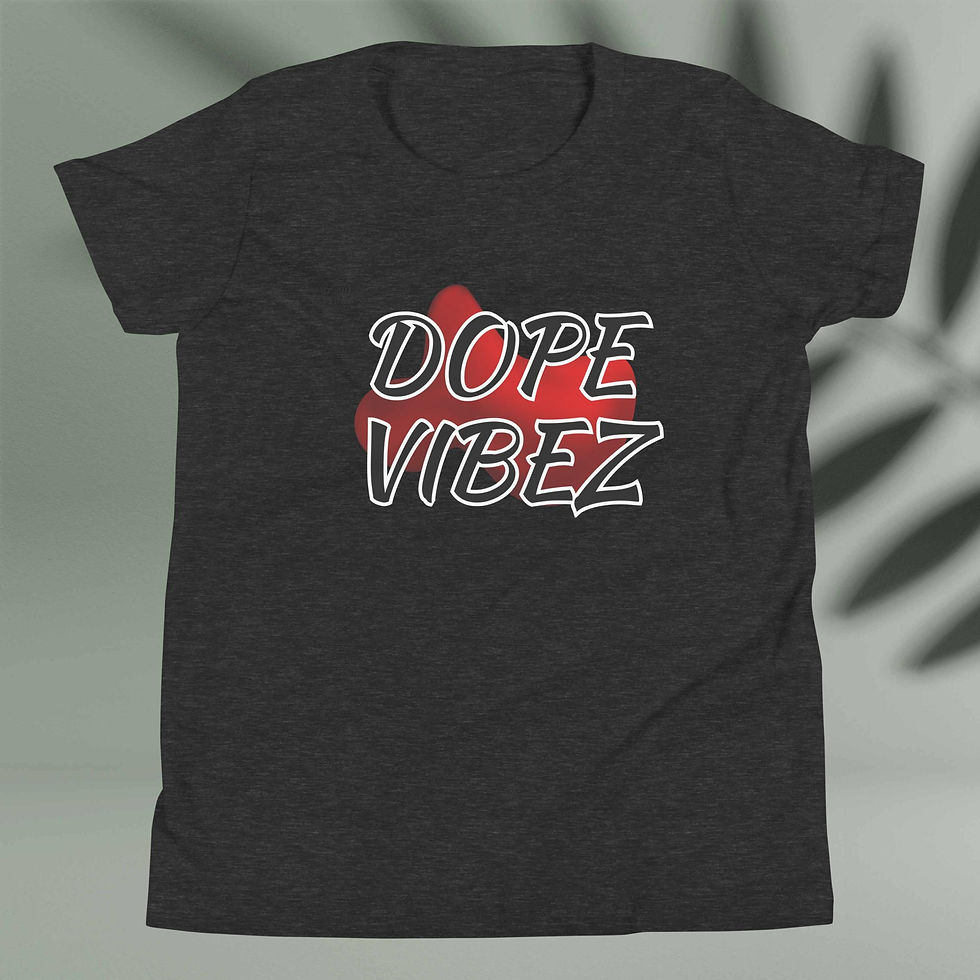Thumbnail: DOPE VIBEZ UNLIMITED Young Royals - DOPE VIBEZ (Bada... Vibez) Youth T-Shirt