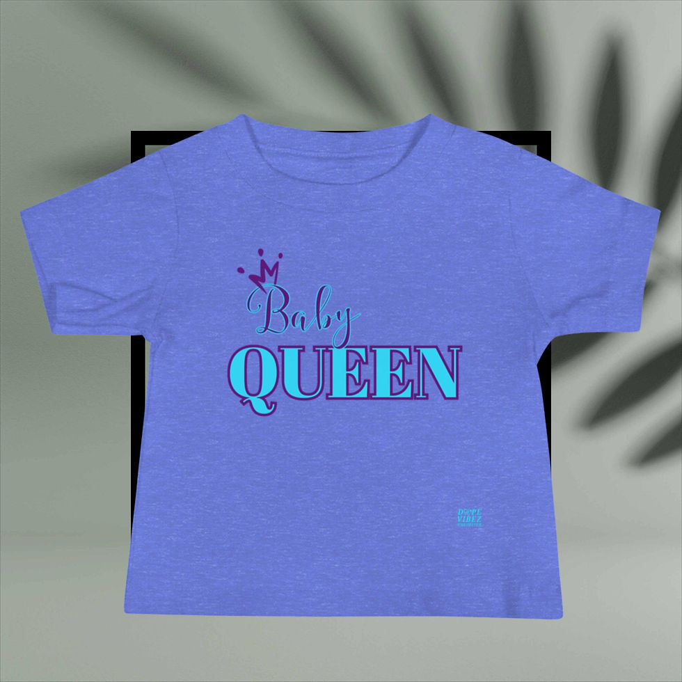 Thumbnail: DOPE VIBEZ UNLIMITED Young Royals - Baby QUEEN Baby Jersey Short Sleeve Tee