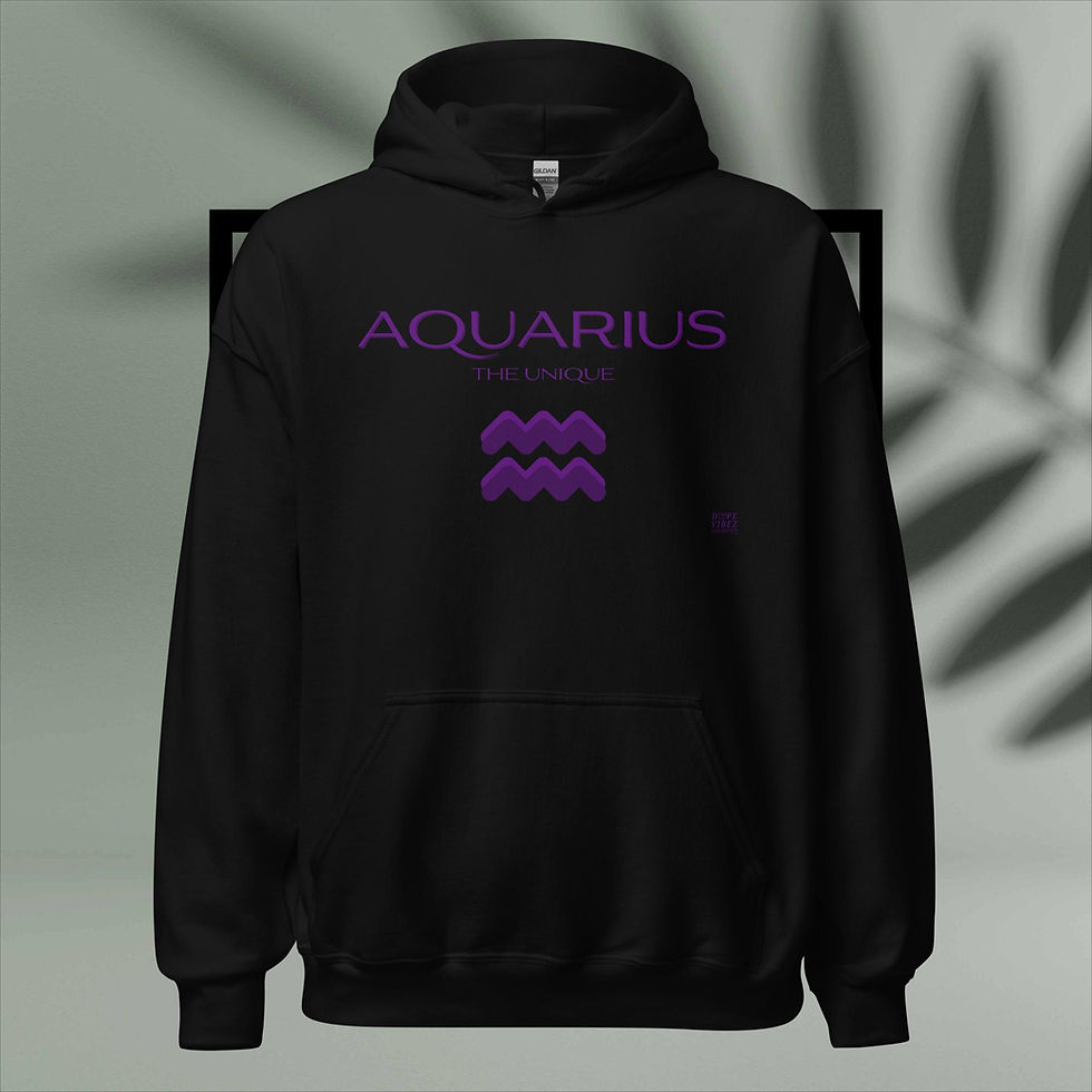 Thumbnail: DOPE VIBEZ UNLIMITED - Aquarius Unisex Hoodie