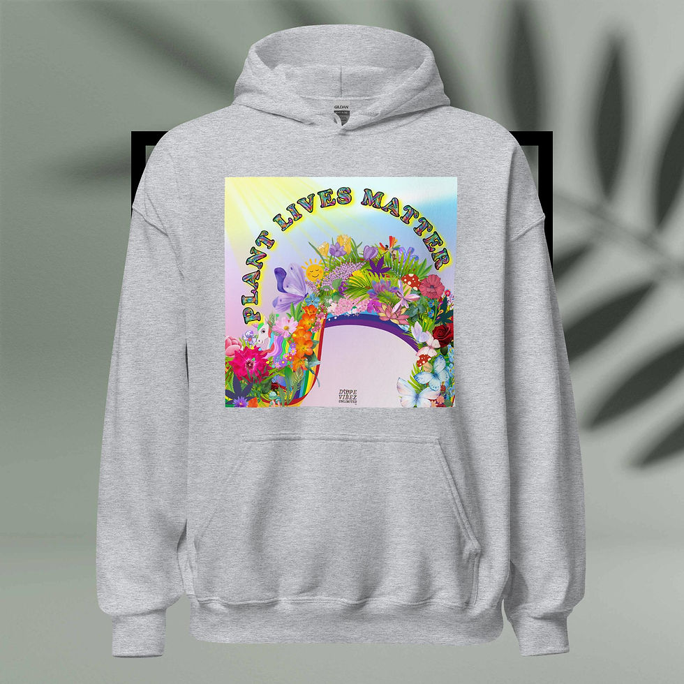 Thumbnail: DOPE VIBEZ UNLIMITED - PLANT LIVE MATTER Unisex Hoodie