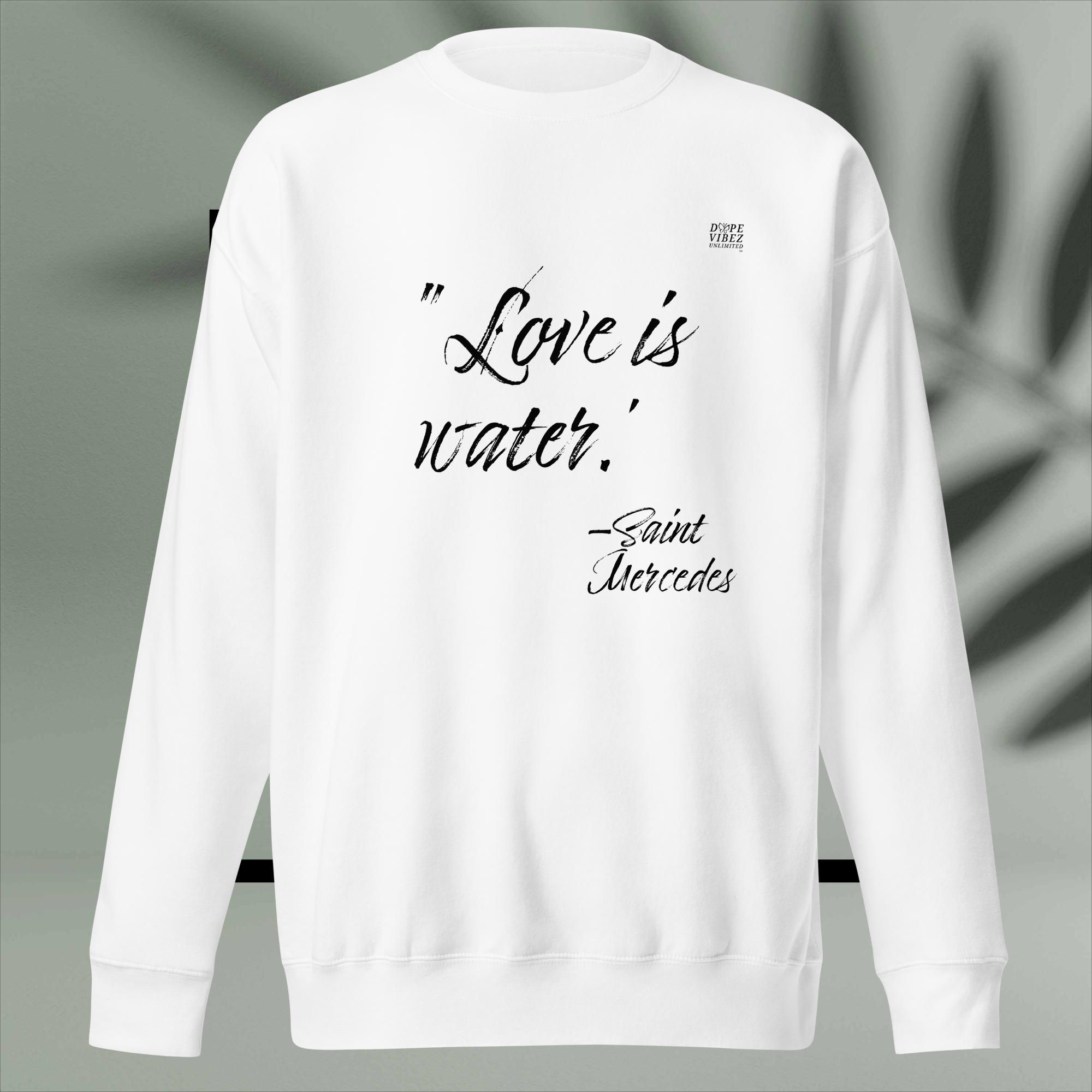 DOPE VIBEZ UNLIMITED - ST. MERCEDES (BLK) Unisex Premium Sweatshirt