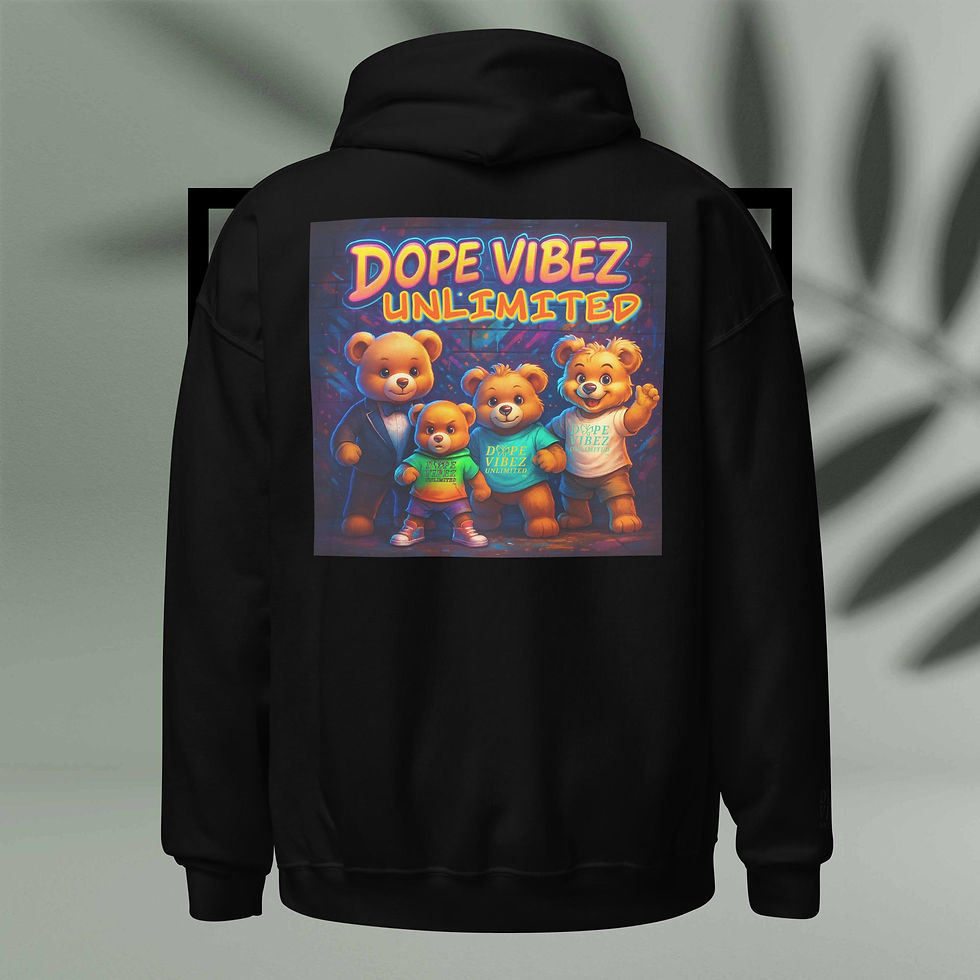 Thumbnail: DOPE VIBEZ UNLIMITED - DOPE SQUAD Unisex Hoodie