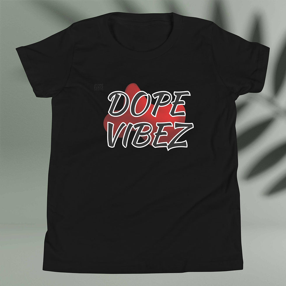 Thumbnail: DOPE VIBEZ UNLIMITED Young Royals - DOPE VIBEZ (Bada... Vibez) Youth T-Shirt