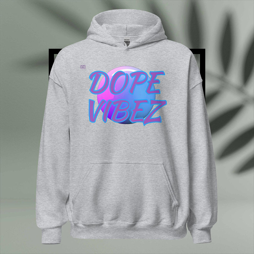 Thumbnail: DOPE VIBEZ UNLIMITED - DOPE VIBEZ (P) Unisex Hoodie