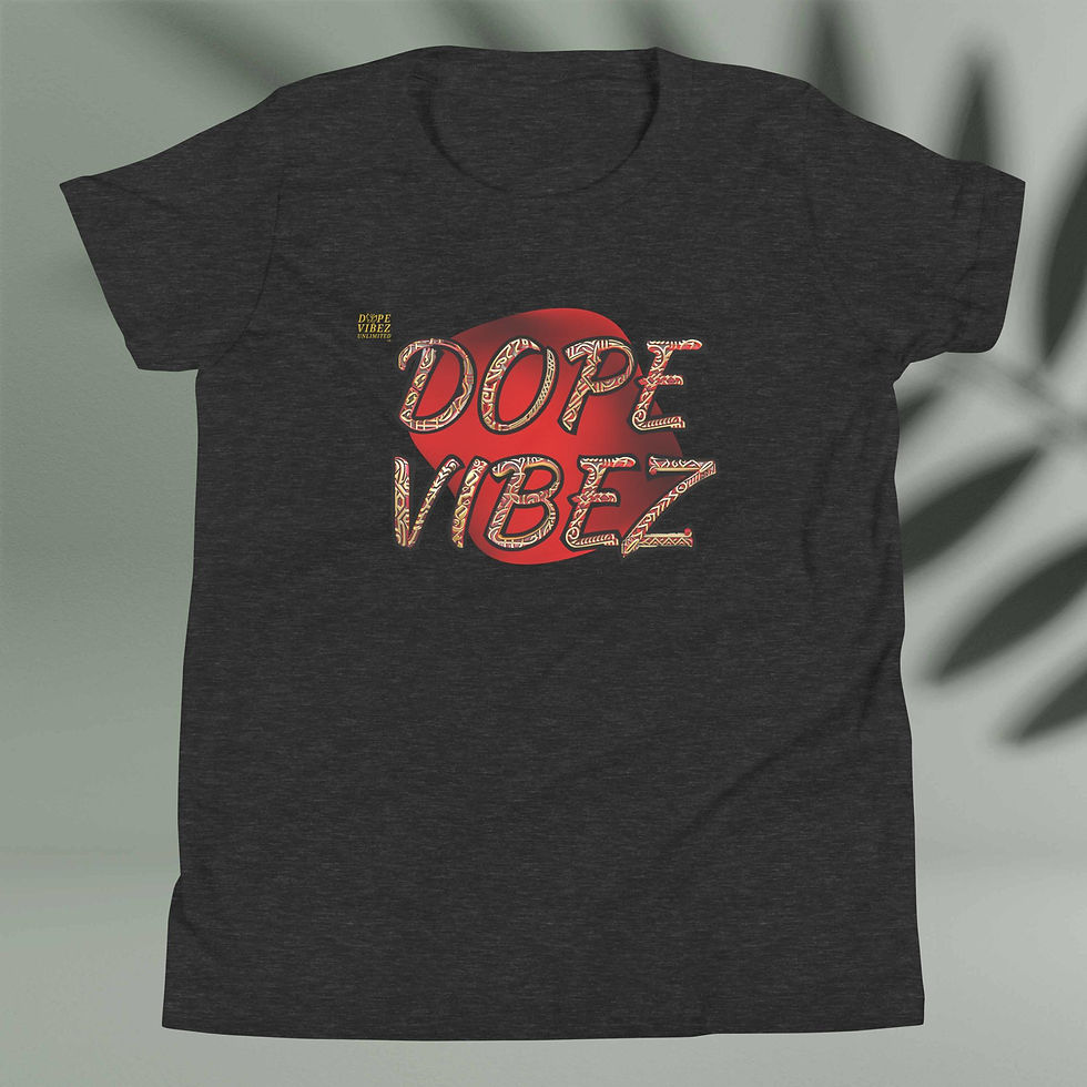 Thumbnail: DOPE VIBEZ UNLIMITED Young Royals - DOPE VIBEZ (Warrior Vibez) Youth T-Shirt