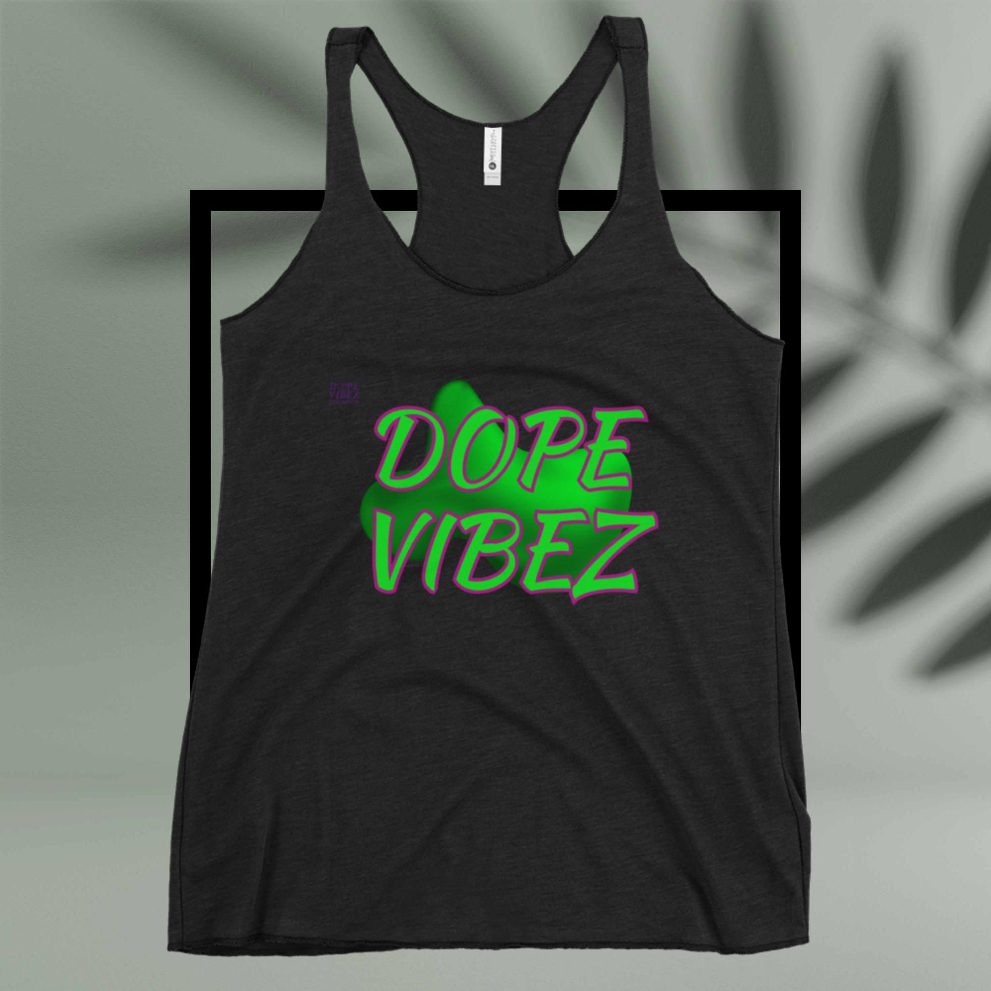 DOPE VIBEZ UNLIMITED Queens - DOPE VIBEZ (Guardian Vibez) Women's Racerback Tank