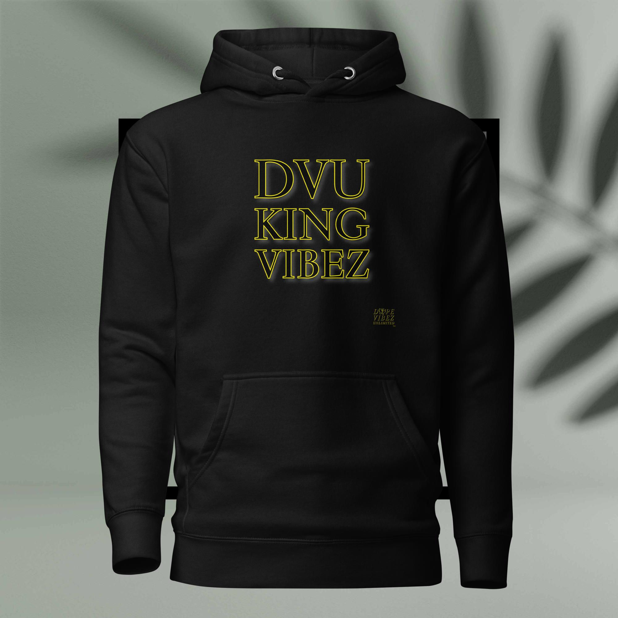 DOPE VIBEZ UNLIMITED Kings - DVU KING VIBEZ (Blk/Ylw) Hoodie