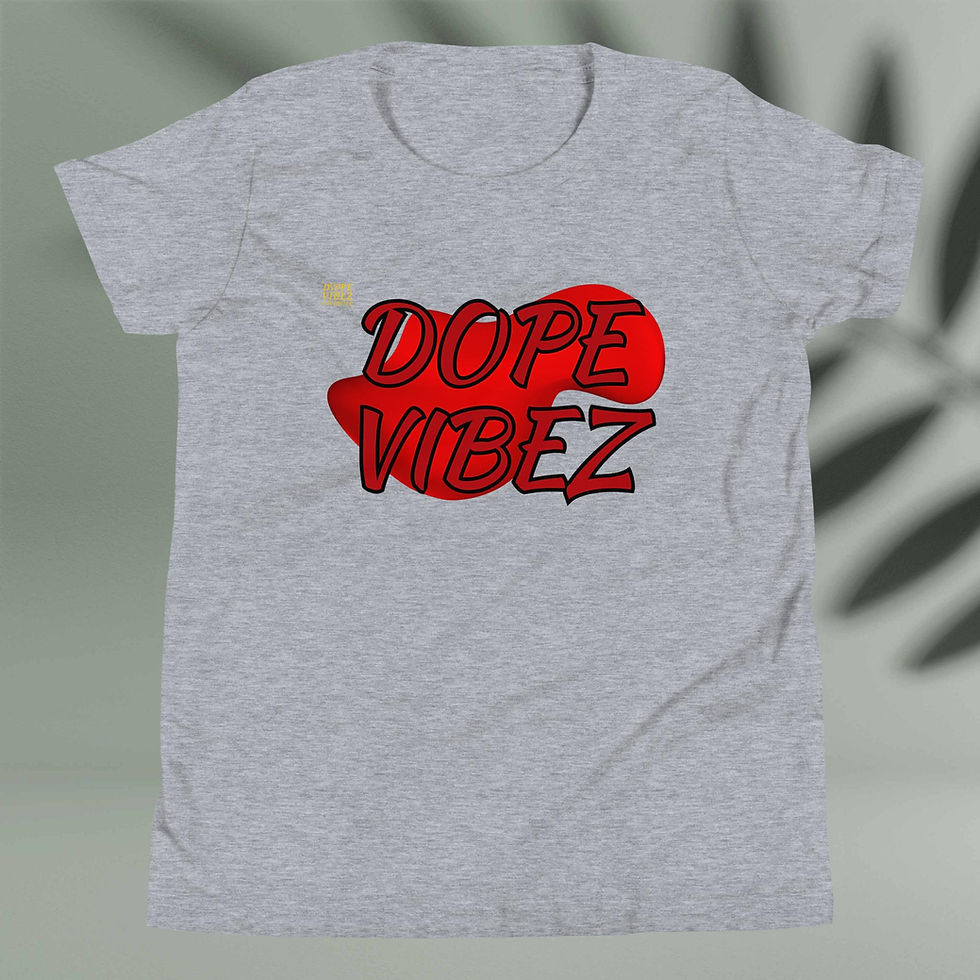 Thumbnail: DOPE VIBEZ UNLIMITED Young Royals - DOPE VIBEZ (Love Vibez) Youth T-Shirt