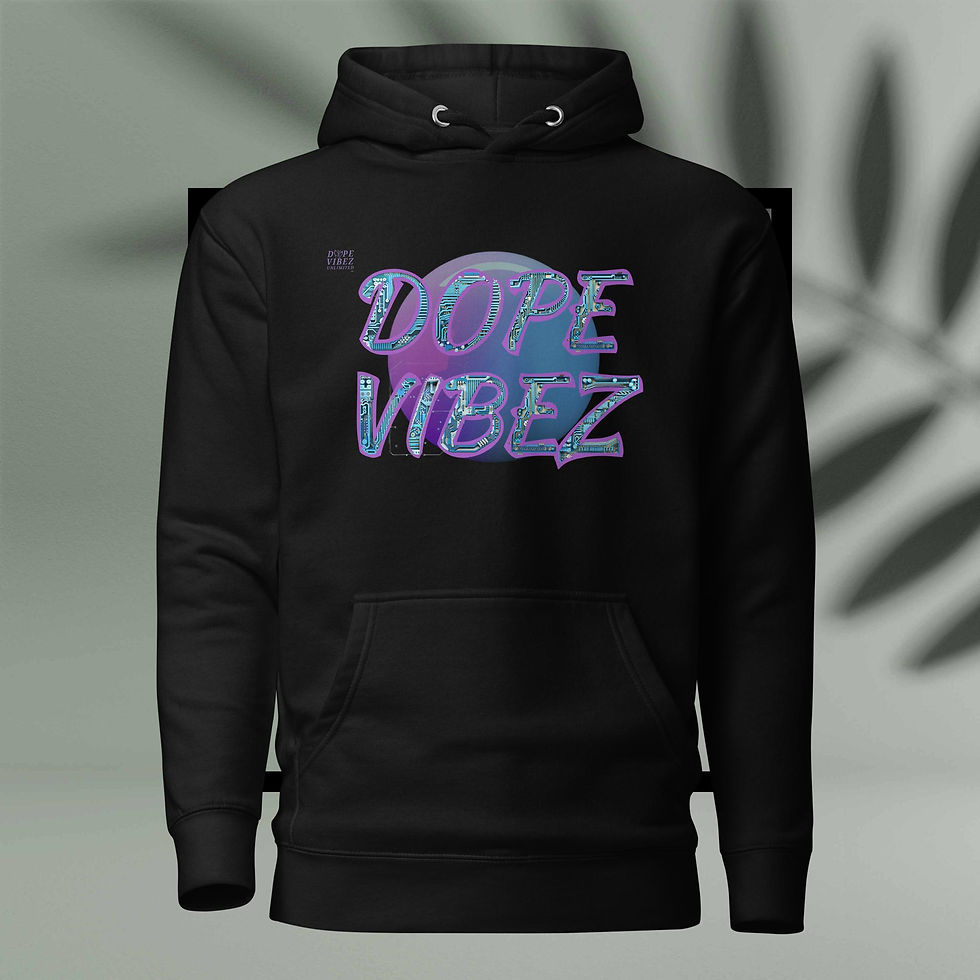 Thumbnail: DOPE VIBEZ UNLIMITED - DOPE VIBEZ (NEBULA VIBEZ) Unisex Hoodie