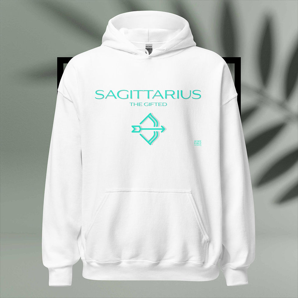 Thumbnail: DOPE VIBEZ UNLIMITED - Sagittarius Unisex Hoodie
