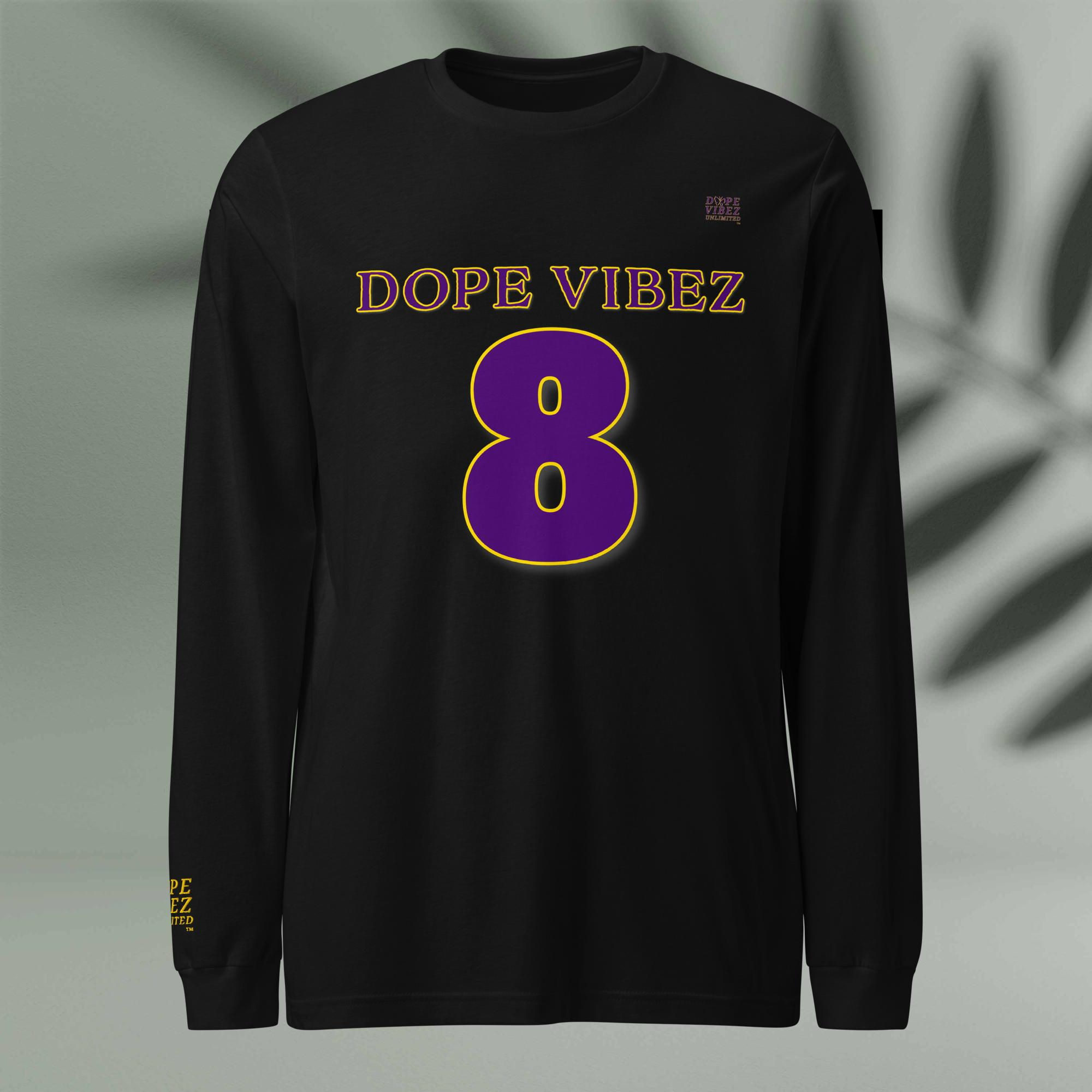 DOPE VIBEZ UNLIMITED - Mamba Tribute Unisex Long Sleeve Tee