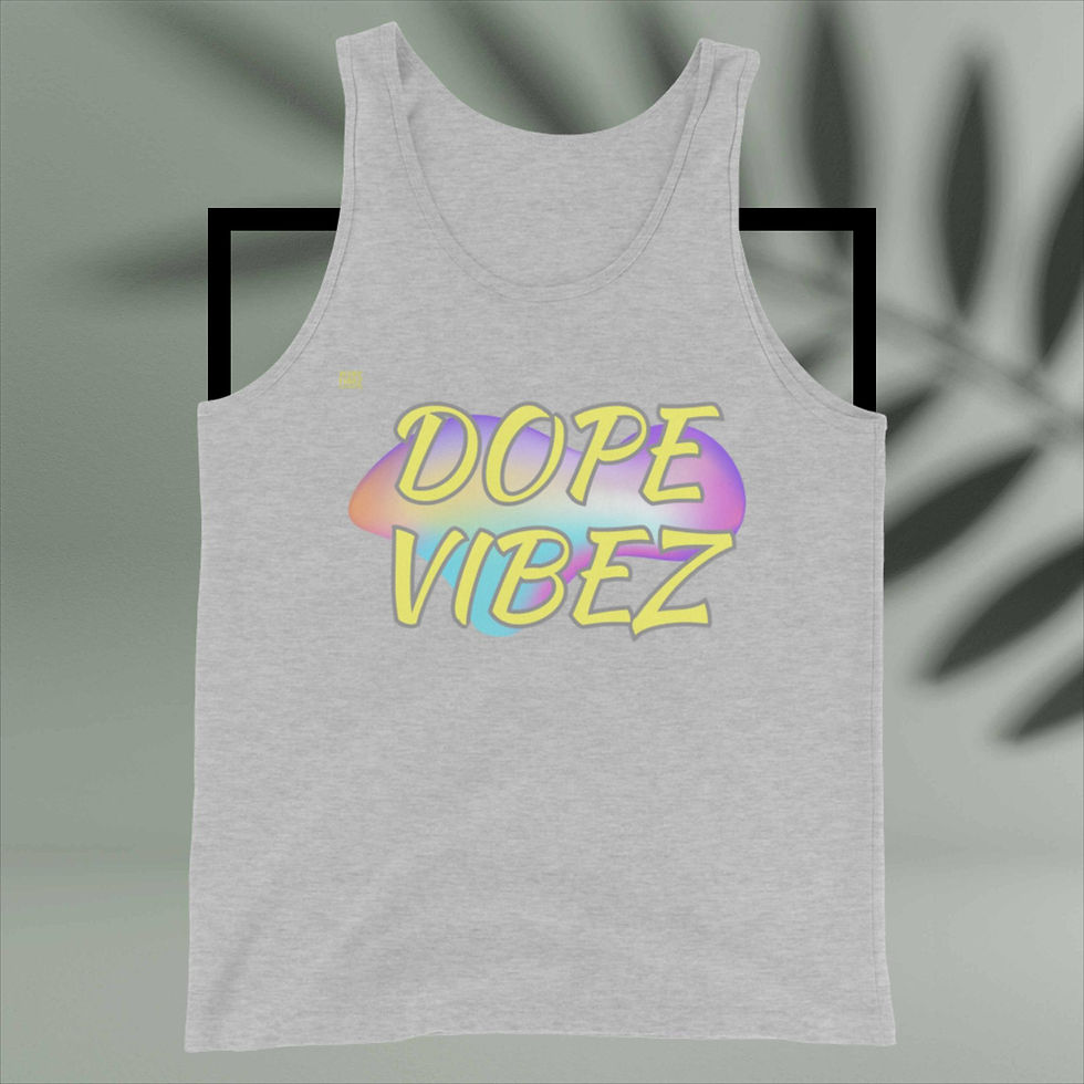 Thumbnail: DOPE VIBEZ UNLIMITED - DOPE VIBEZ (D) Unisex Tank Top