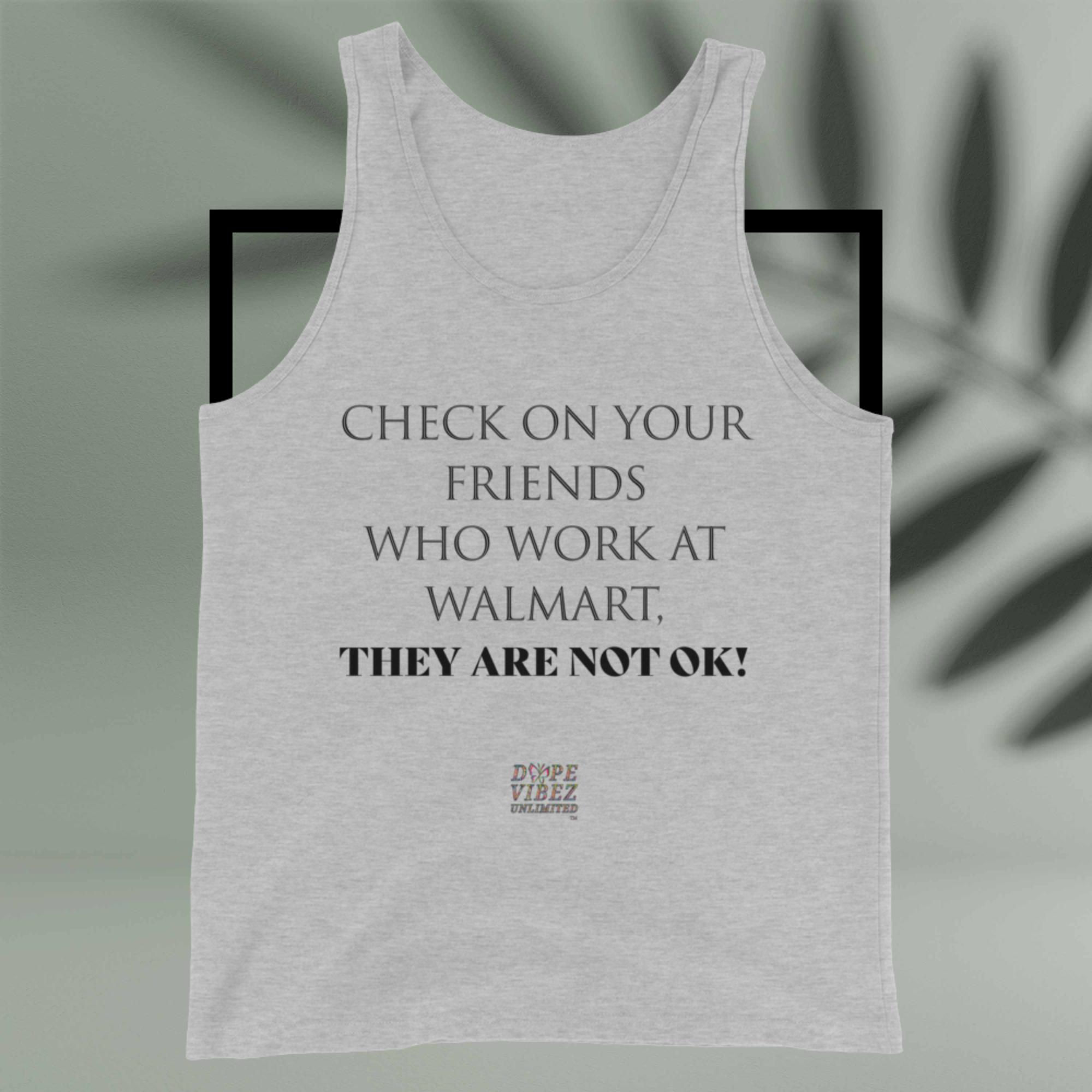 DOPE VIBEZ UNLIMITED Kings - Check on Your Friends (Blk) Men's Tank Top