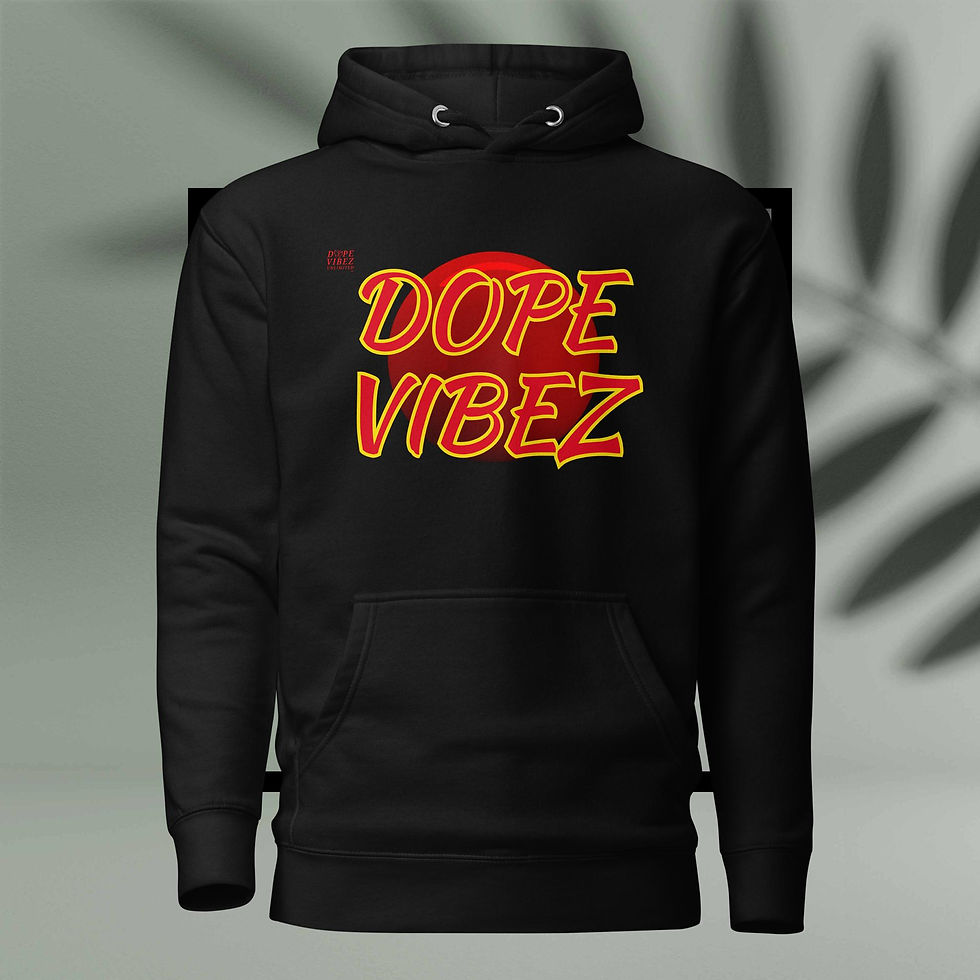 Thumbnail: DOPE VIBEZ UNLIMITED - DOPE VIBEZ (INDESTRUCTIBLE VIBEZ) Unisex Hoodie