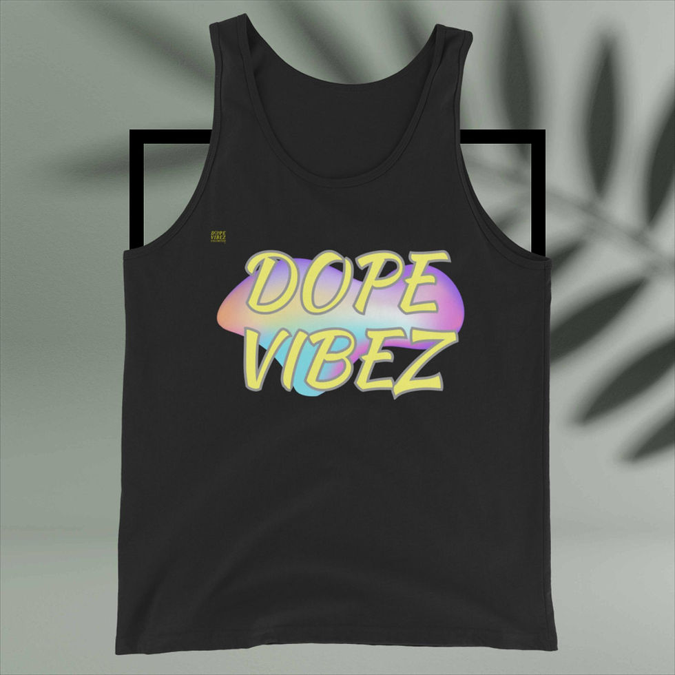 Thumbnail: DOPE VIBEZ UNLIMITED - DOPE VIBEZ (D) Unisex Tank Top