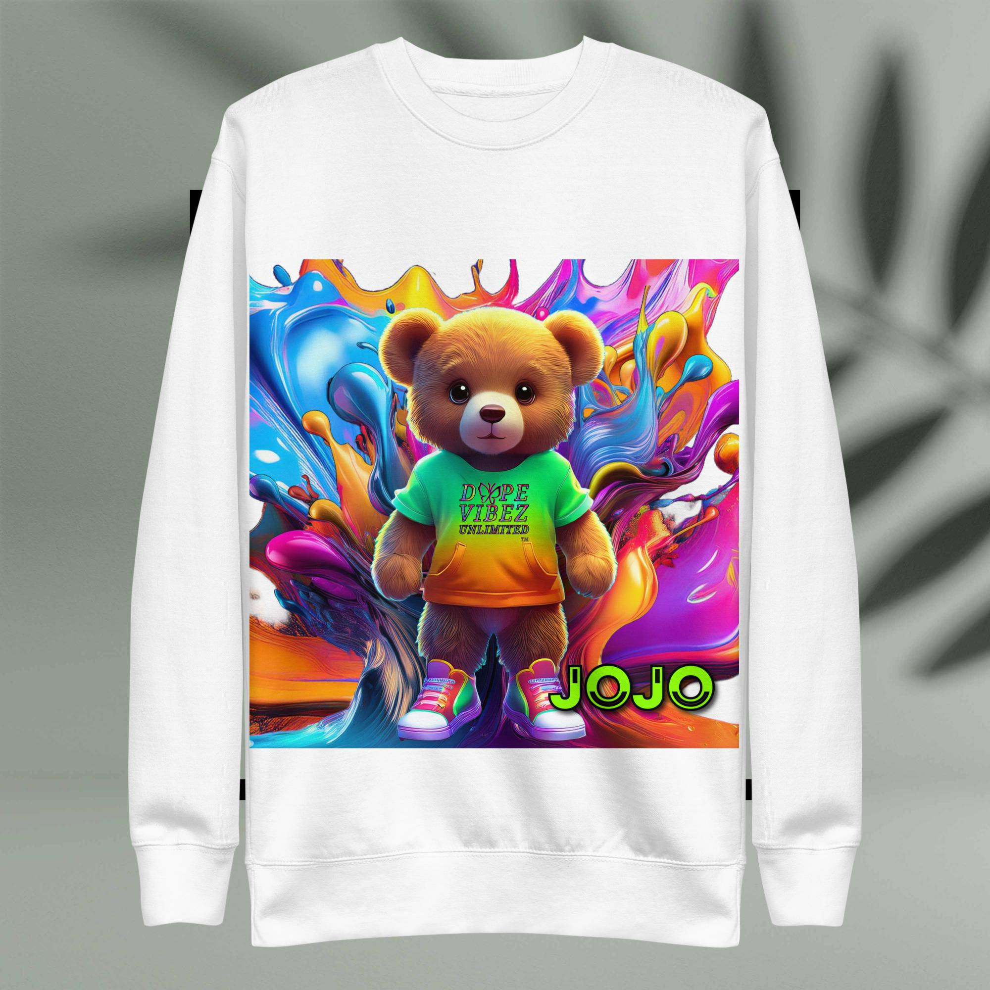 DOPE VIBEZ UNLIMITED - Signature JoJo Unisex Premium Sweatshirt