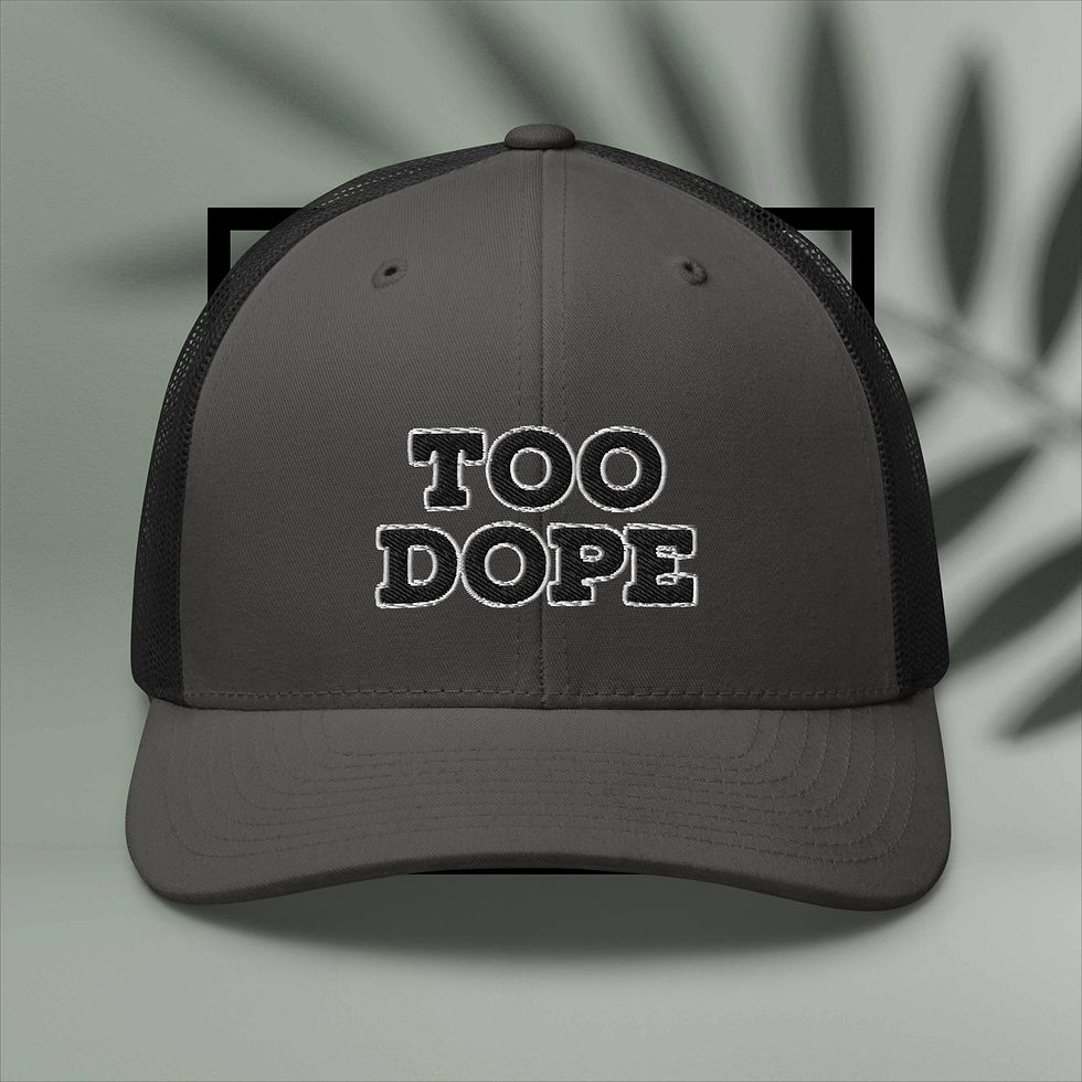 Thumbnail: DOPE VIBEZ UNLIMITED - TOO DOPE Trucker Cap