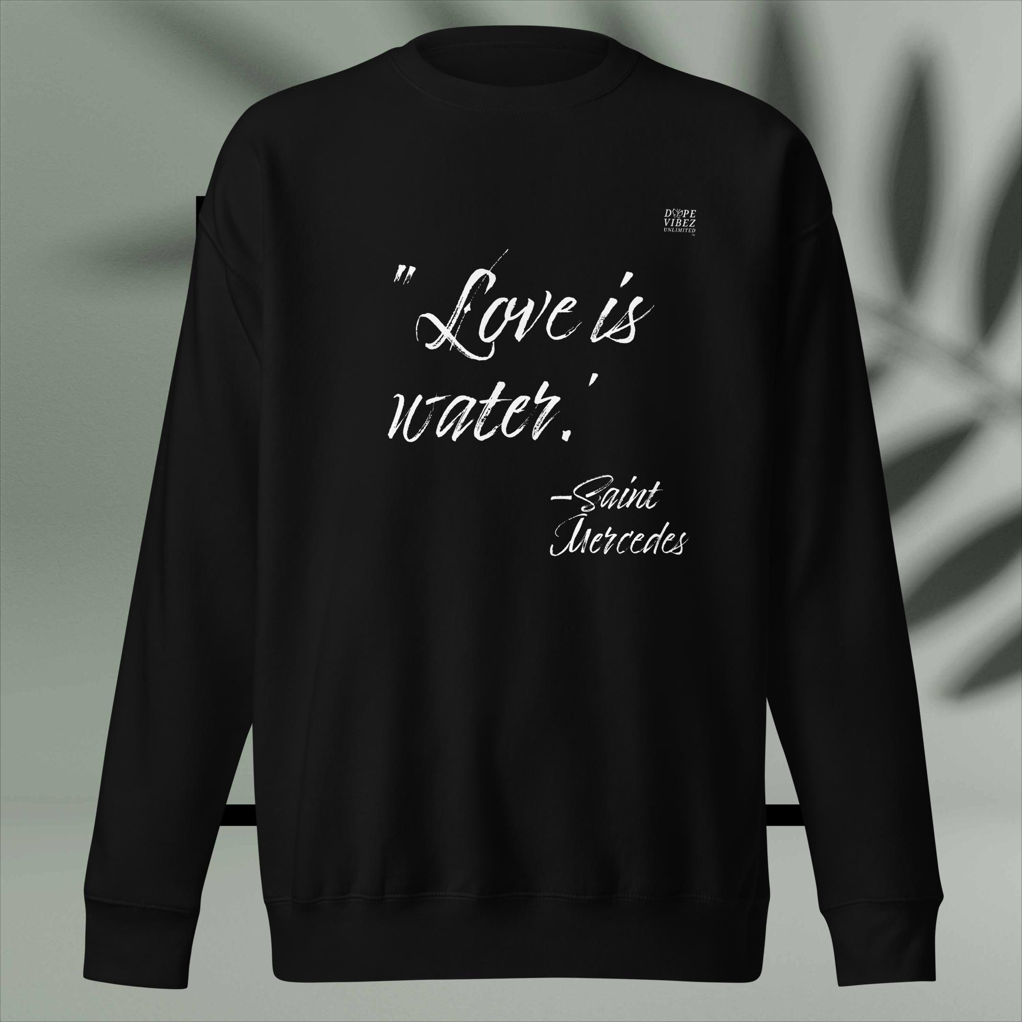 DOPE VIBEZ UNLIMITED - ST. MERCEDES (WHT) Unisex Premium Sweatshirt