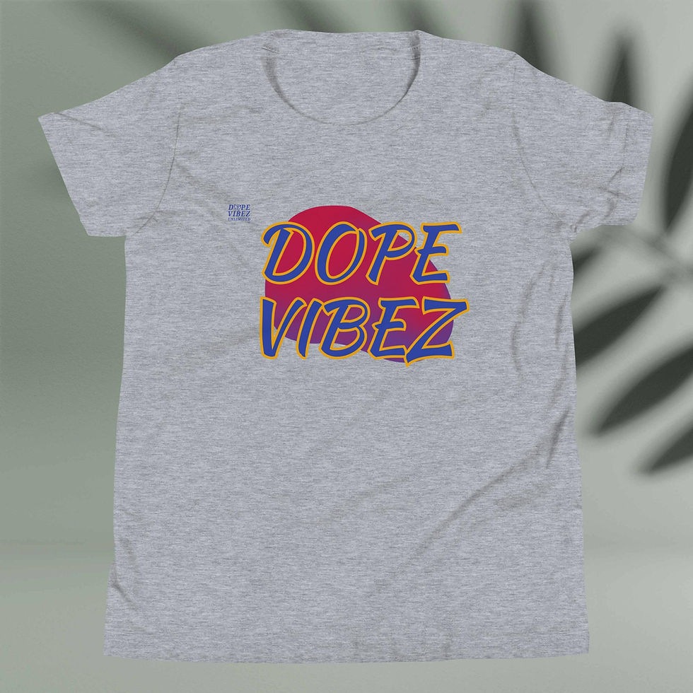 Thumbnail: DOPE VIBEZ UNLIMITED Young Royals - DOPE VIBEZ (Bizarre Vibez) Youth T-Shirt