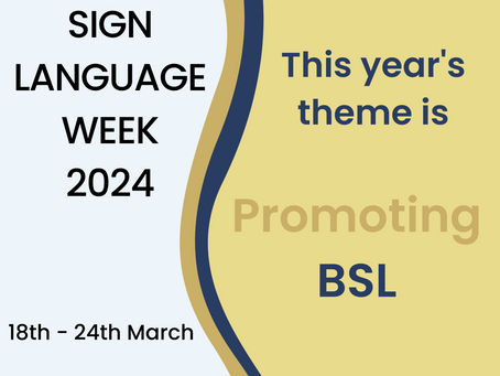 Sign Language Week 2024