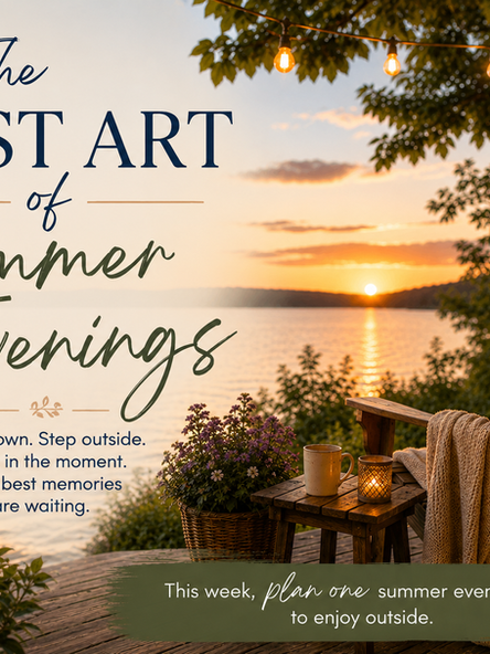 The Lost Art of Summer Evenings