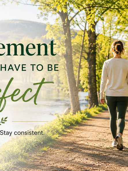 Why You Don’t Need a Perfect Routine to Start Feeling Better