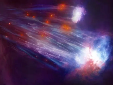 A mysterious river of gas flowing into the Milky Way has stars inside after all