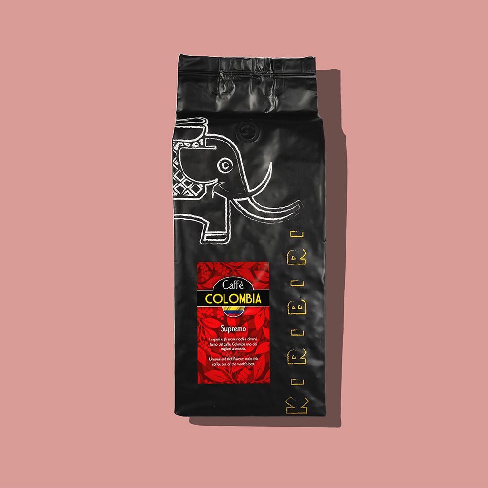 Kaffee Single Origin 100 % Arabica Colombia Supremo 1 kg Bohnen