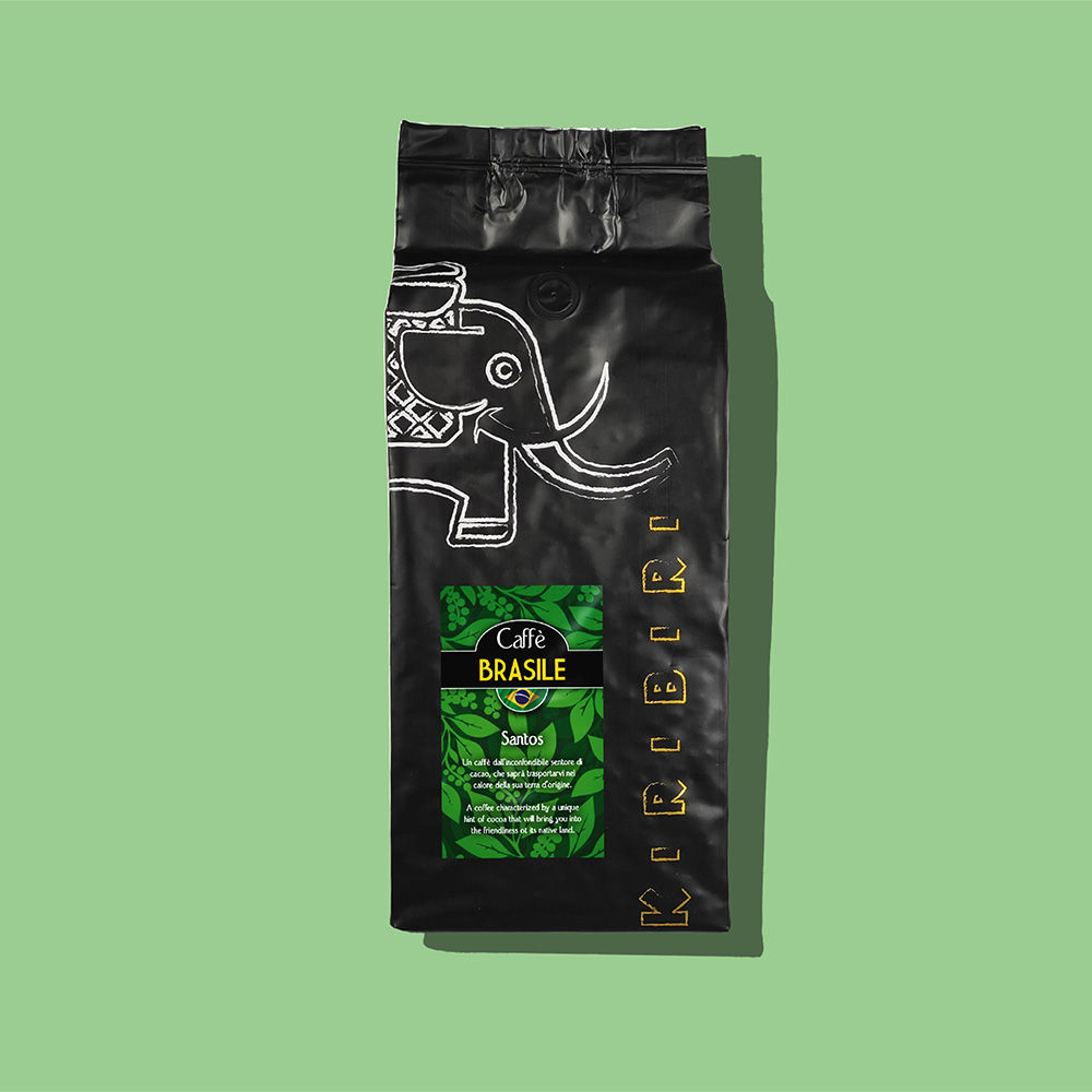 Caffè Monorigine 100% Arabica Brasile Santos 1 kg in grani