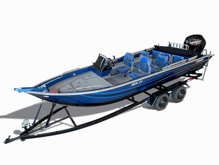 Sea 21 - Uai Náutica - Lancha a venda para navegar em mar abrigado e passeios com a família