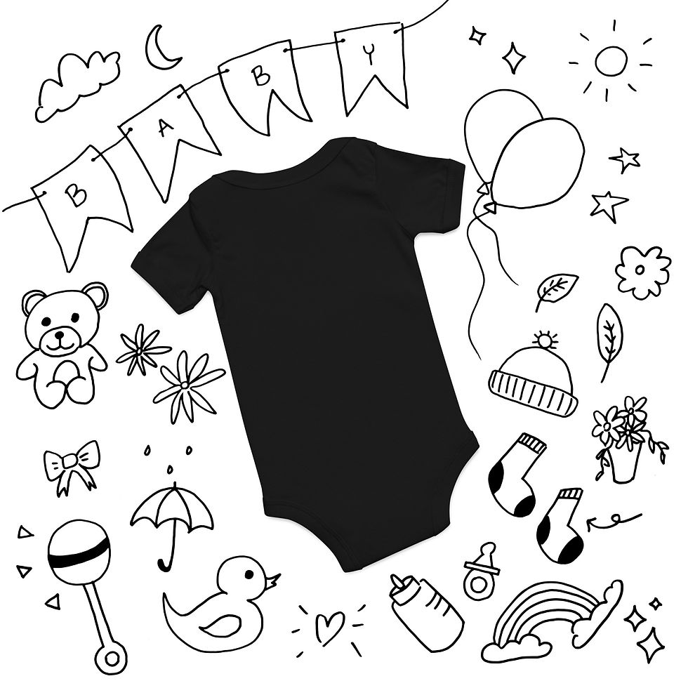 Thumbnail: Baby Onesie (dark colors)