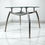 Thumbnail: 1970s Mid-Century Modern "Space Age" Chrome & Glass Coffee Table