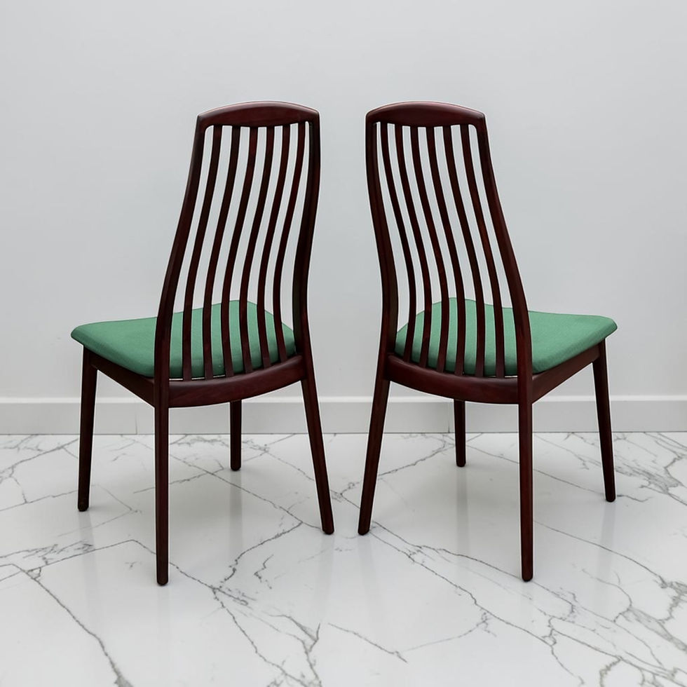 Thumbnail: Mid Century Modern Danish Rosewood Dining Chairs by Preben Schou (Set of Six)
