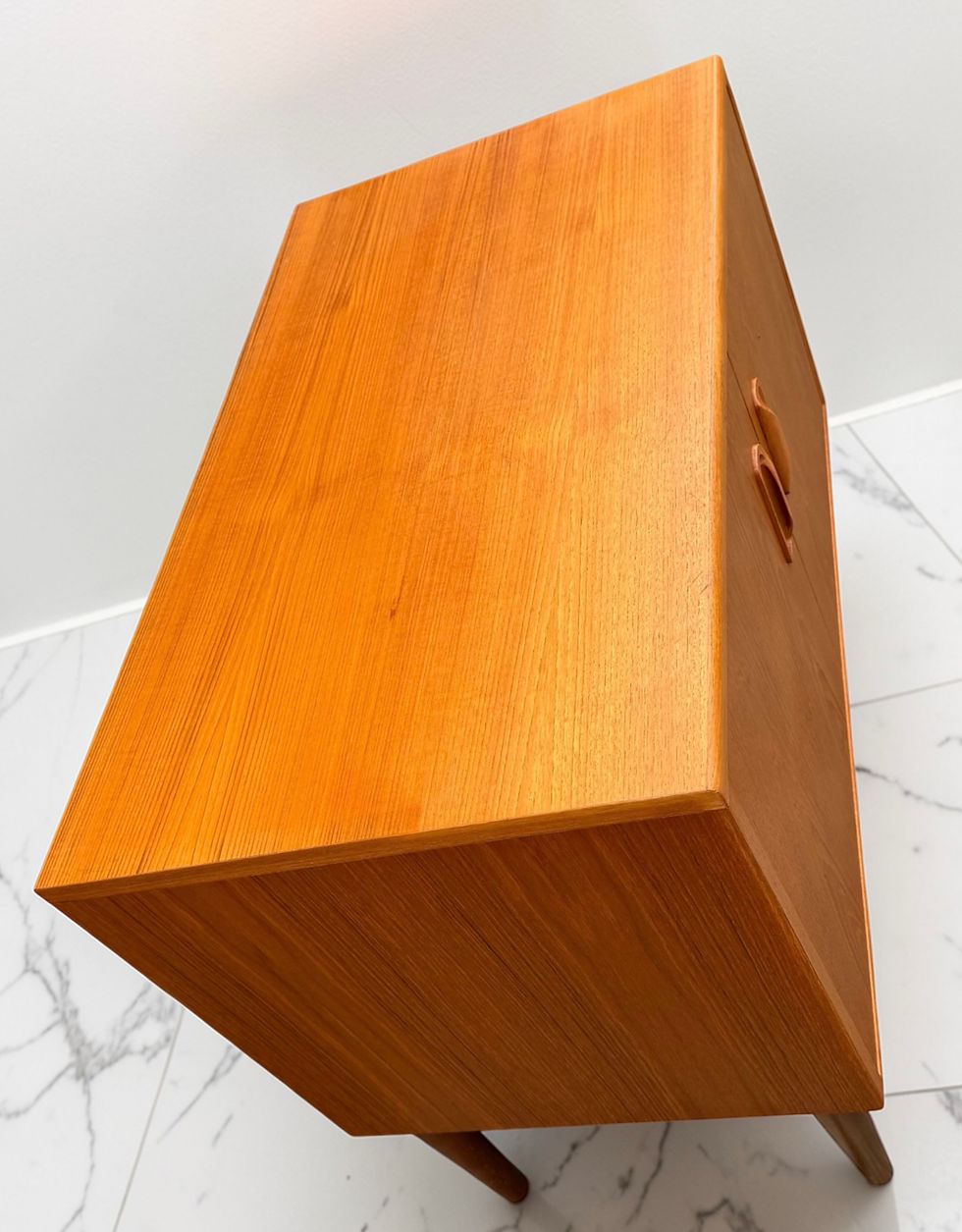Thumbnail: Mid-Century 1960’s G Plan Fresco Vinyl / Record / Storage Teak Cabinet 