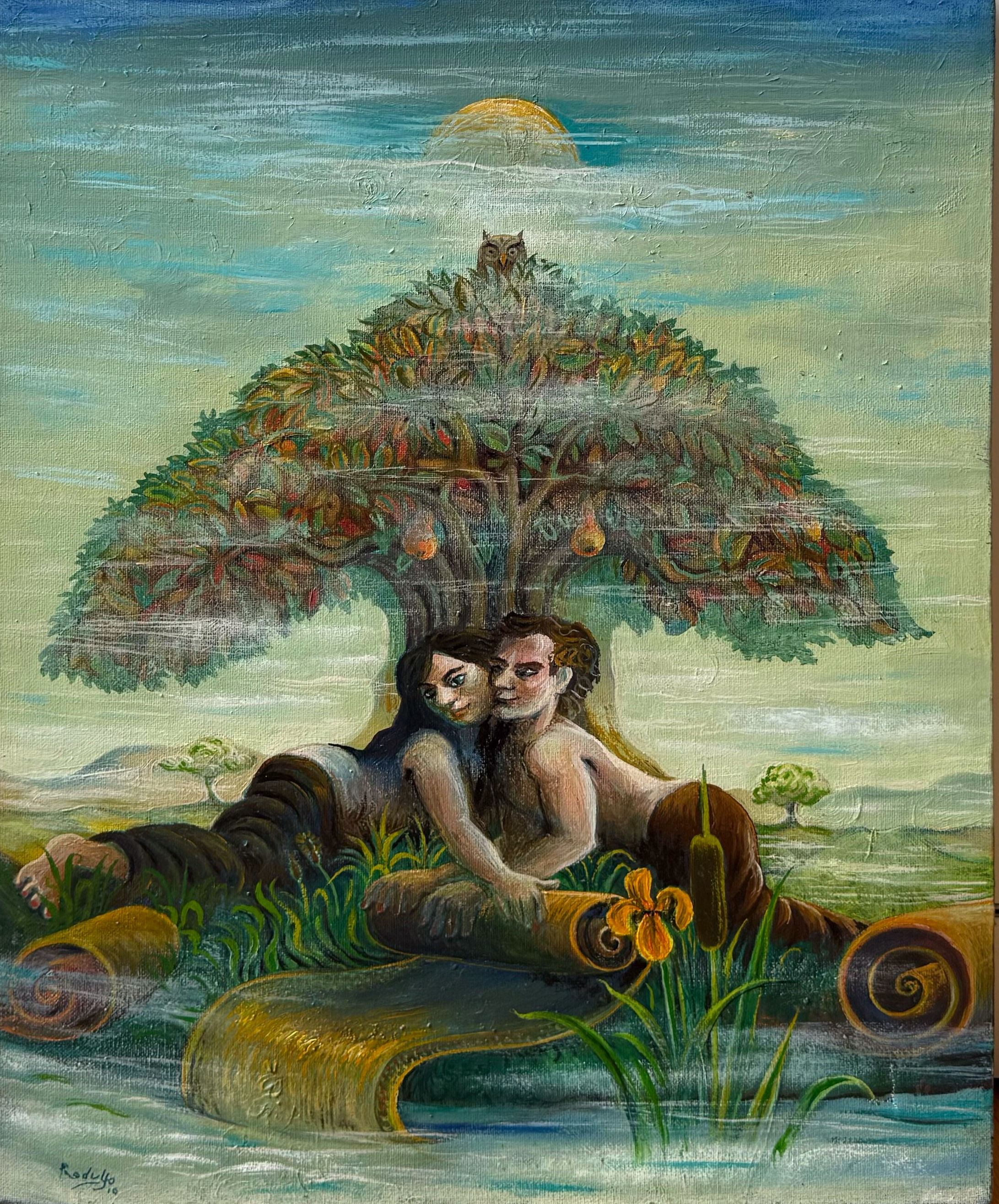 "Lovers Scroll" by Peter Rodulfo