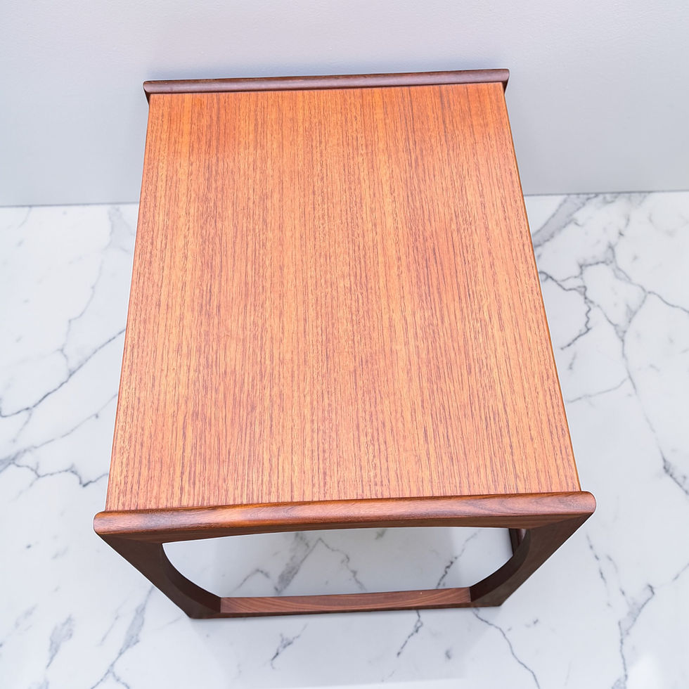 Thumbnail: Mid Century G Plan Quadrille Teak Nest Of Tables