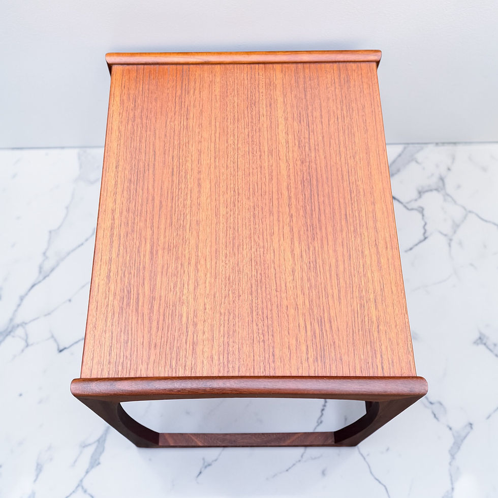 Thumbnail: Mid Century G Plan Quadrille Teak Nest Of Tables