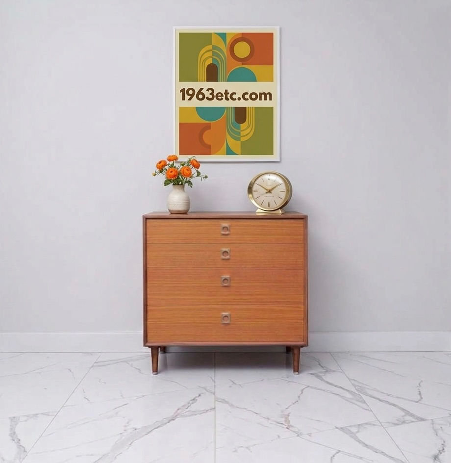 G Plan Mid Century 1960’s Retro Vintage Teak Chest of Drawers