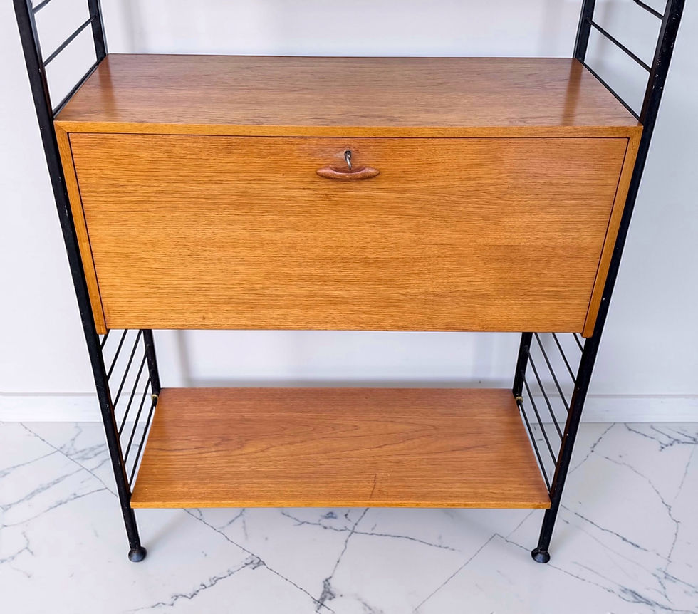Thumbnail: Original 1960’s Mid-Century Ladderax Modular Shelving System