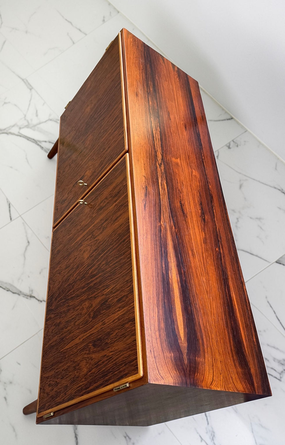 Thumbnail: Mid-Century 1960s Danish Rosewood Sideboard by Carlo Jensen for Hundevad