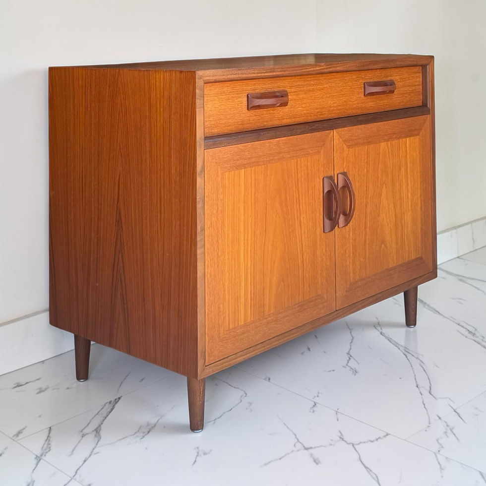 Thumbnail: Mid-Century 1960’s Teak Vinyl Teak Cabinet by Victor Wilkins for G Plan Sierra