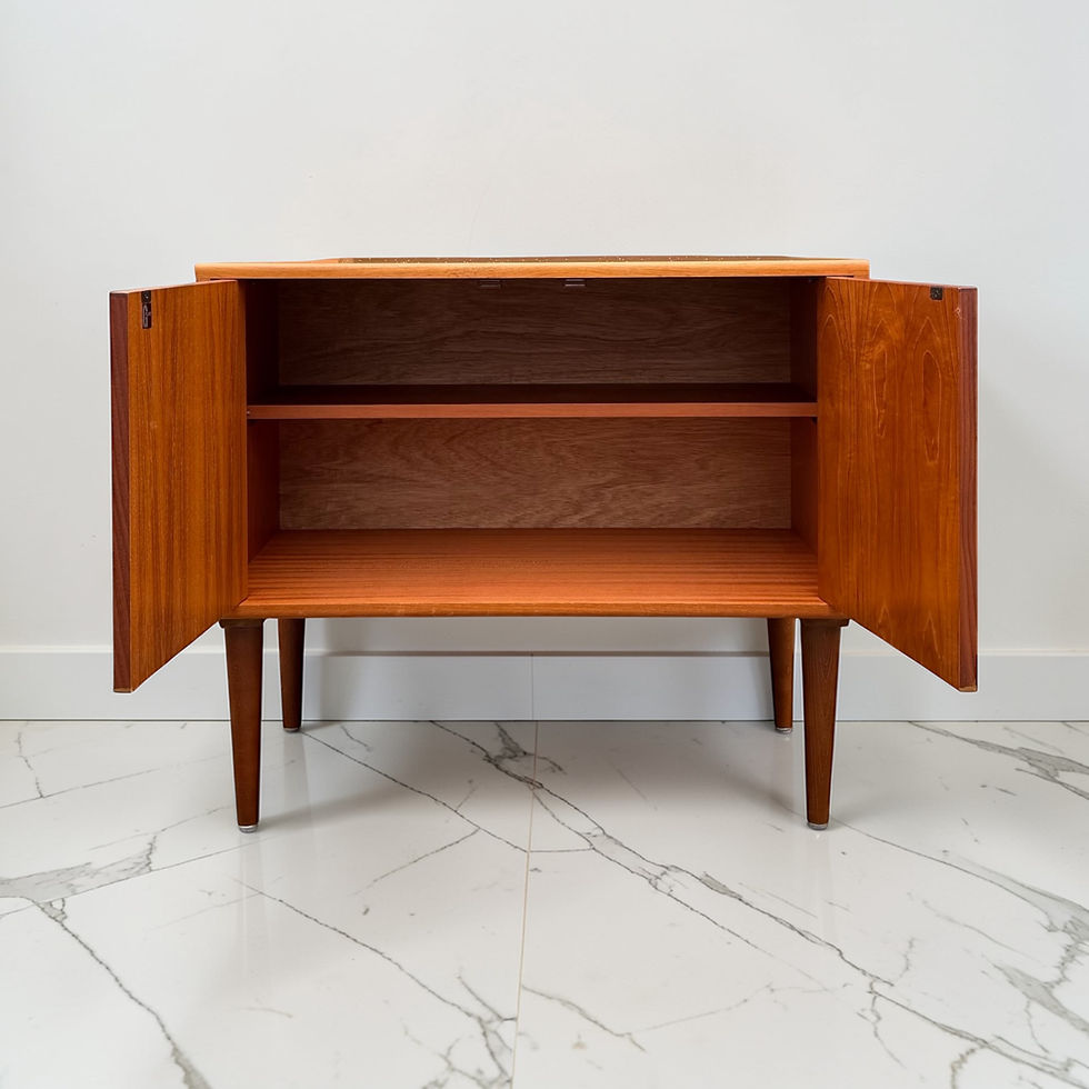Thumbnail: Mid-Century 1960’s G Plan Fresco Vinyl / Record / Storage Teak Cabinet 