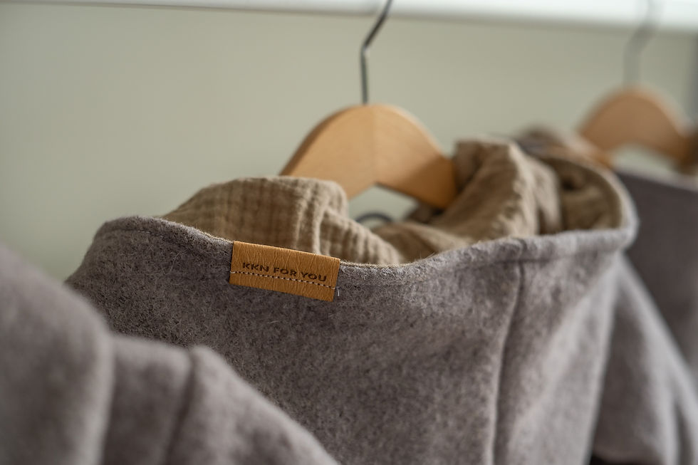 Miniaturbild: Walkanzug außen taupe/ Musselinfutter taupe