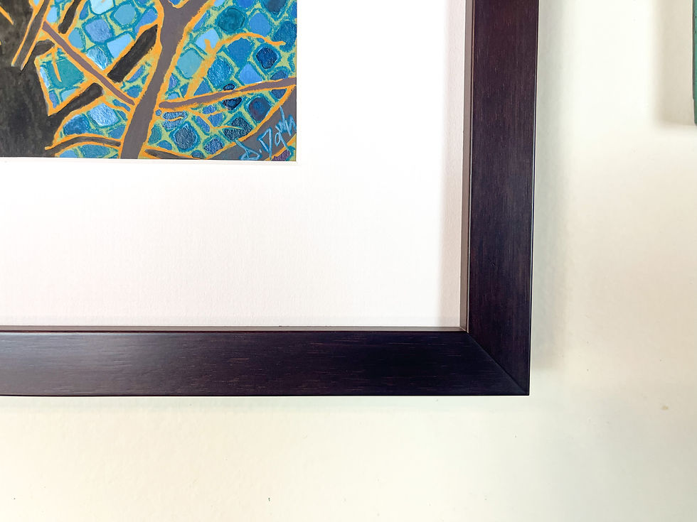 Thumbnail: Mosaic Tree  7 3/4 x 10