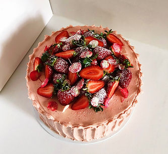 Delicious Cake Bakery in George - Strawberry Chiffon Cake
