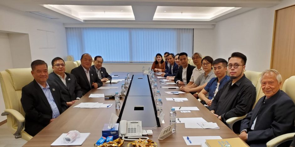 澳門影業協會拜訪澳門下任行政長官候選人 賀一誠先生