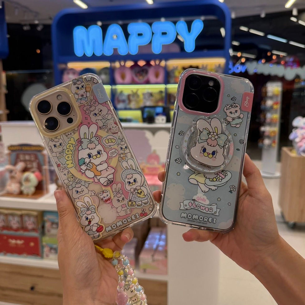 เคส momorei เปิดตัว คาเฟ่ mappyxmomorei siam center sheep อีเวนต์ event กระต่าย rico